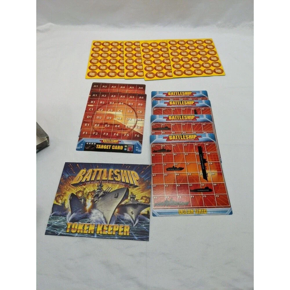Battleship The Classic Naval Combat Card Game Complete